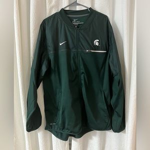 Nike Dri fit Michigan State Spartans zip up